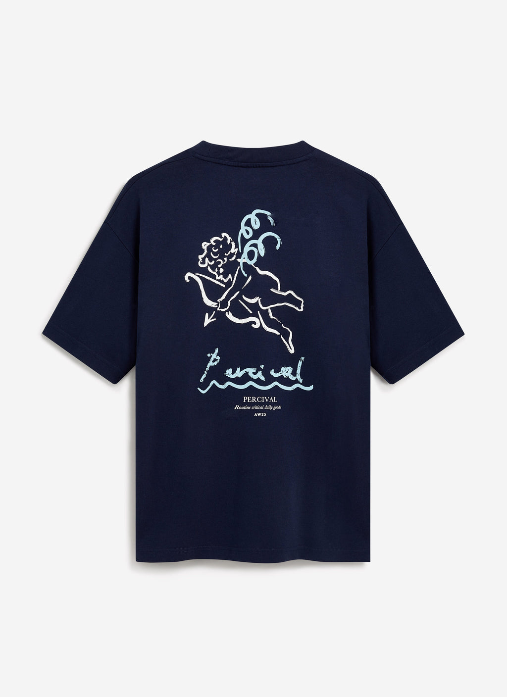 Amor Oversized T Shirt | Organic Cotton | Navy