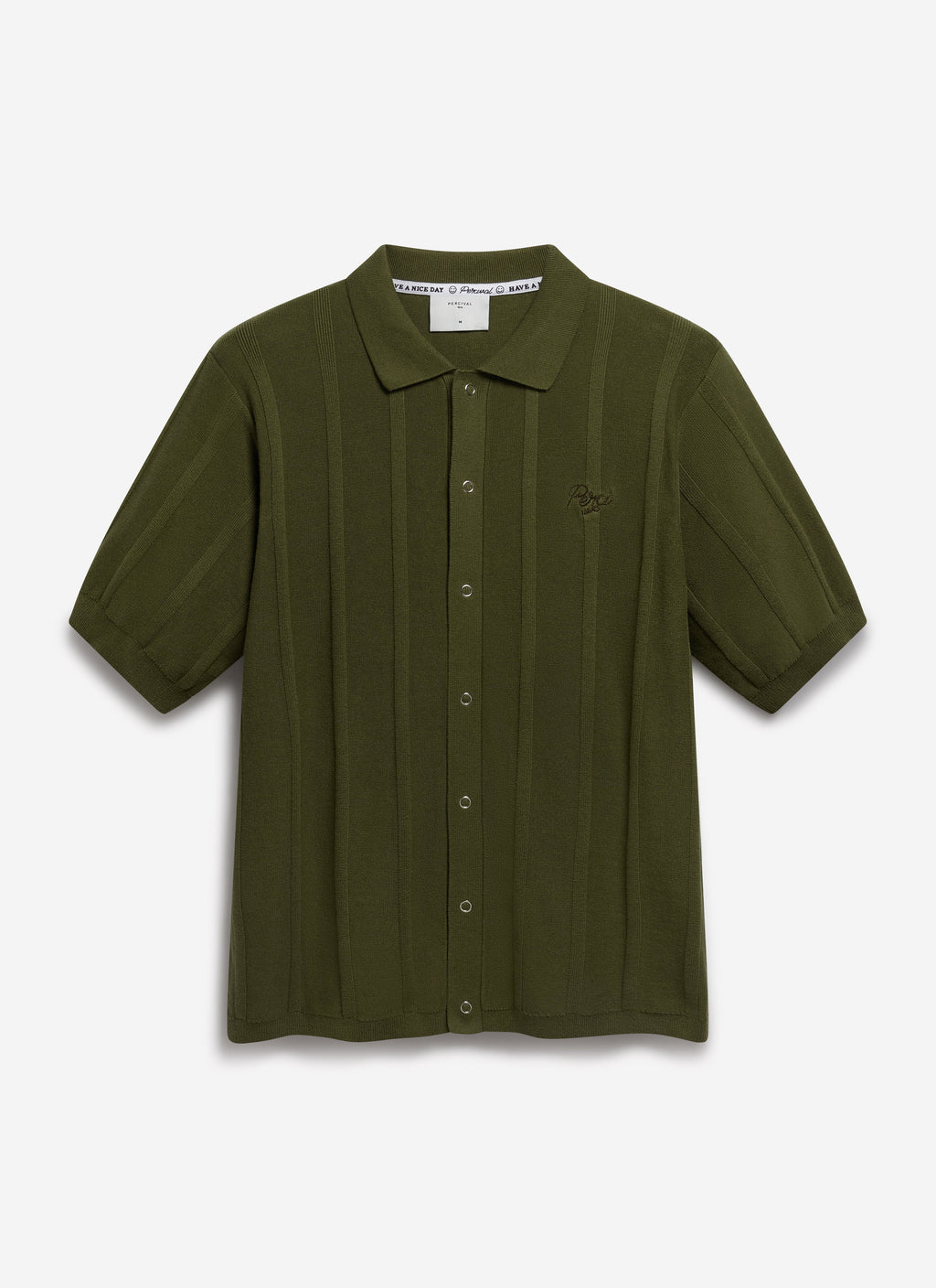 Assisi Knitted Shirt | Cotton | Olive