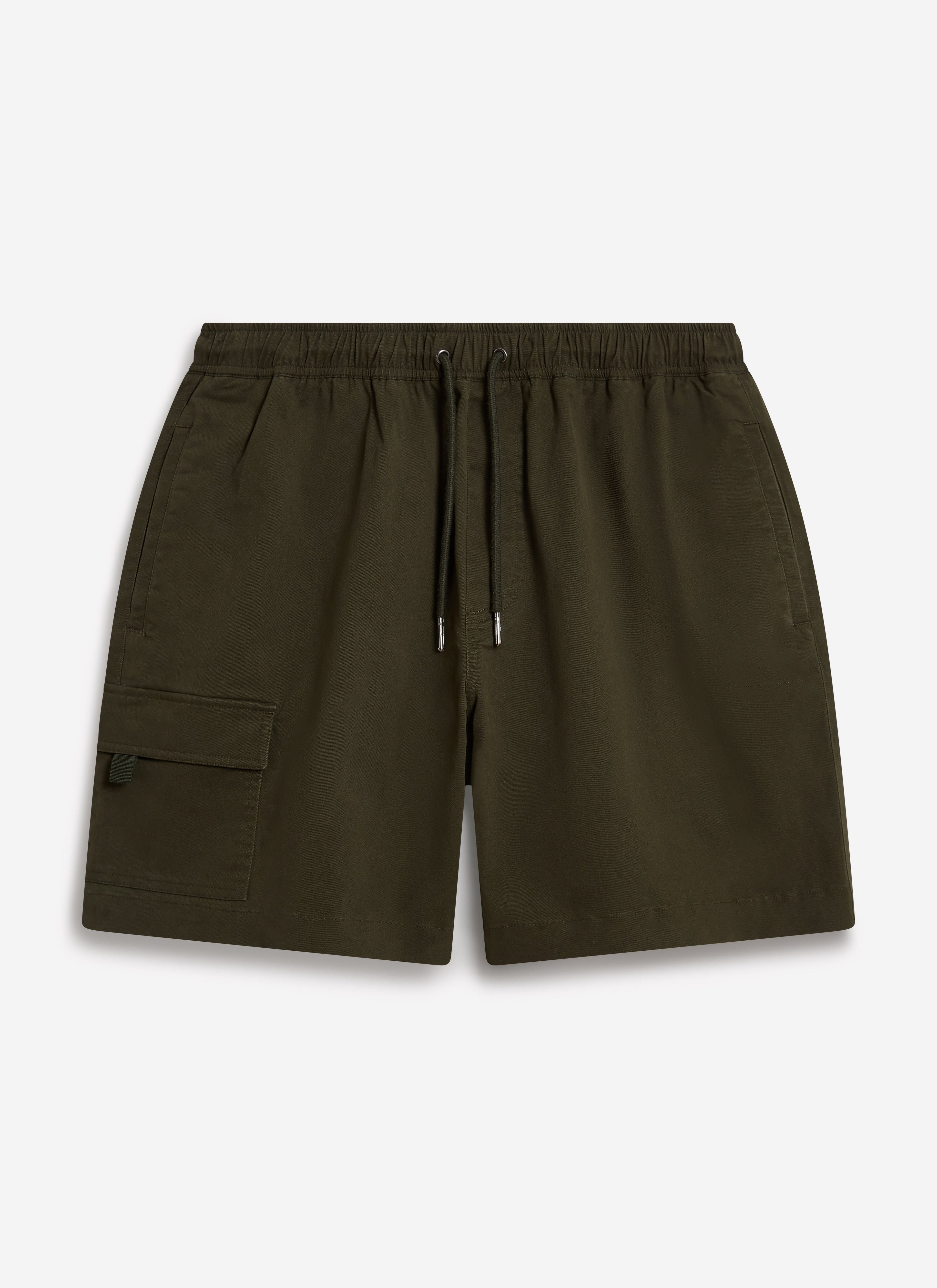 Cargo Shorts | Cotton | Forest