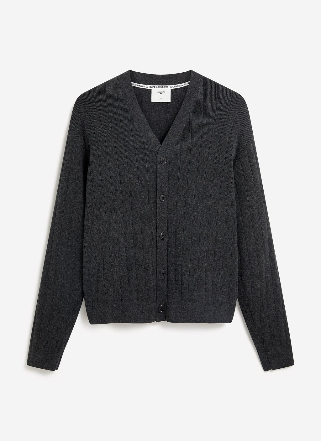 Editor Cardigan | Cotton | Grey