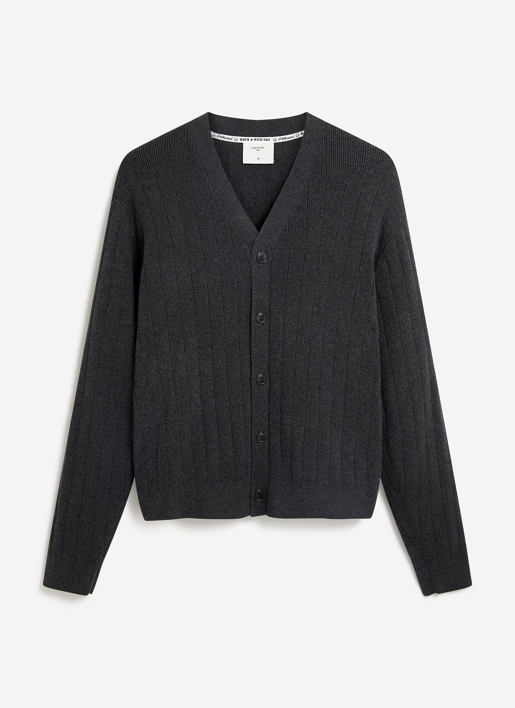 Editor Cardigan | Cotton | Grey