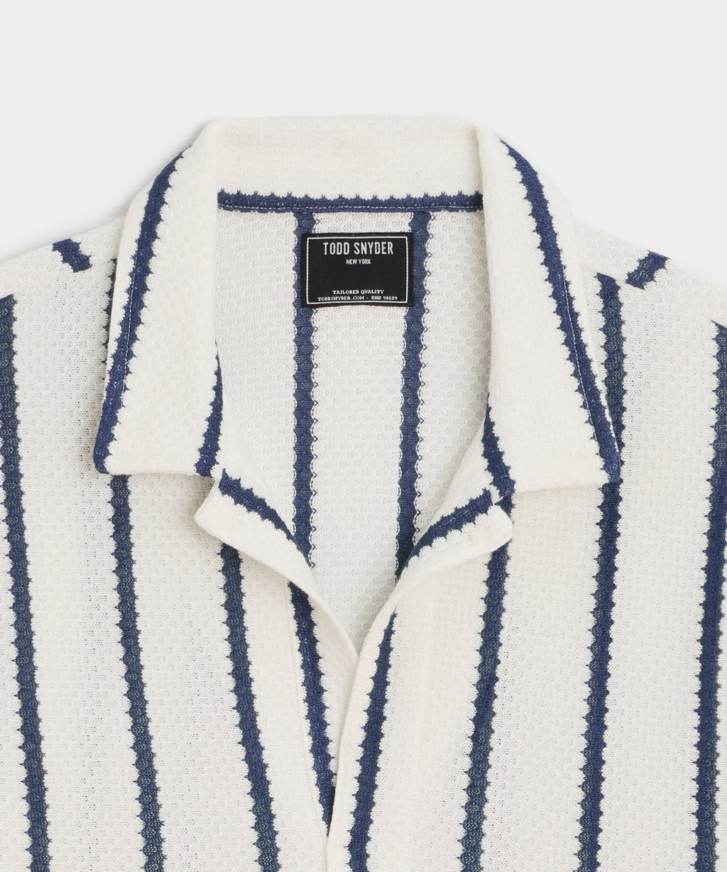 Relaxed Textured Montauk Polo