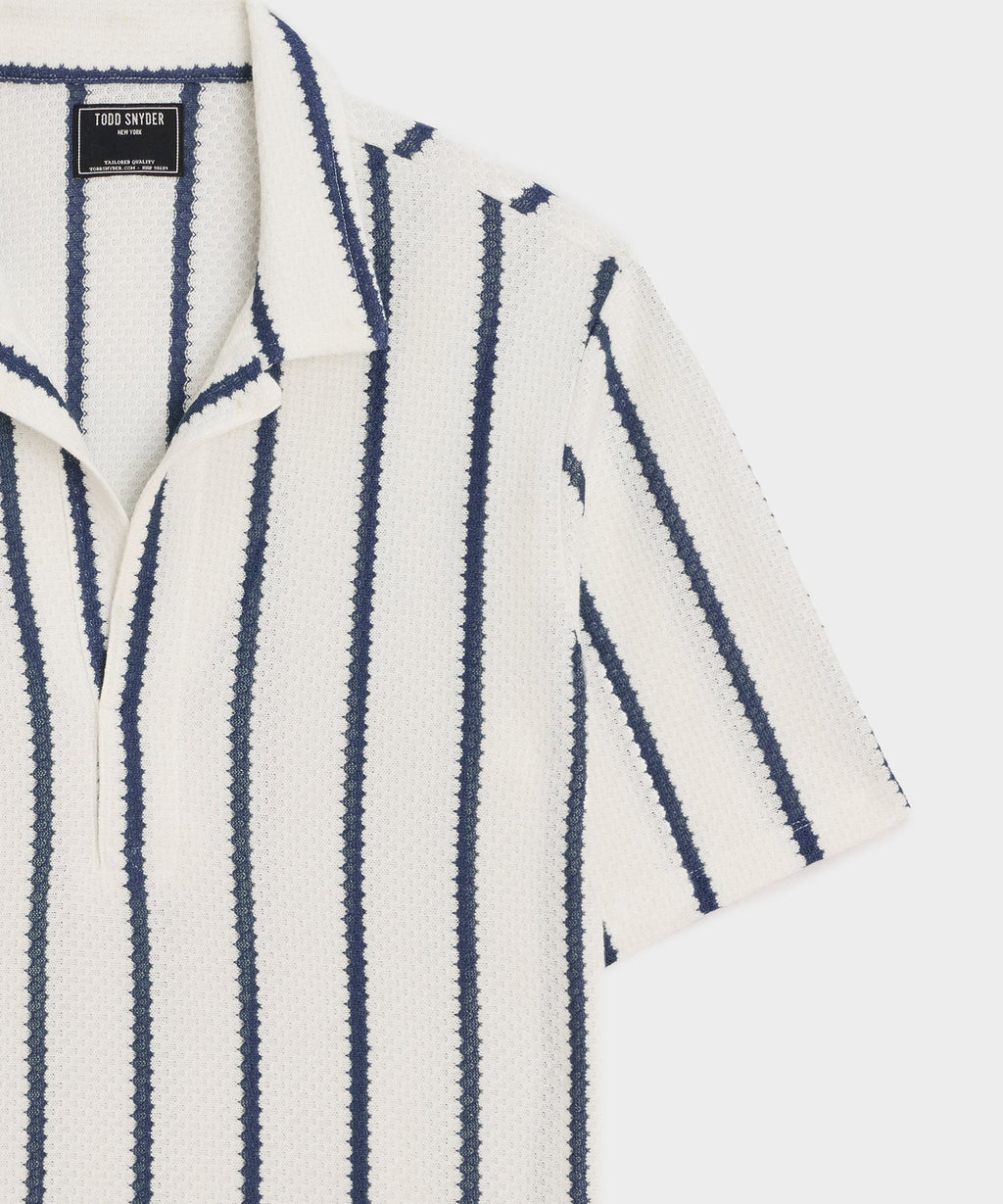 Relaxed Textured Montauk Polo