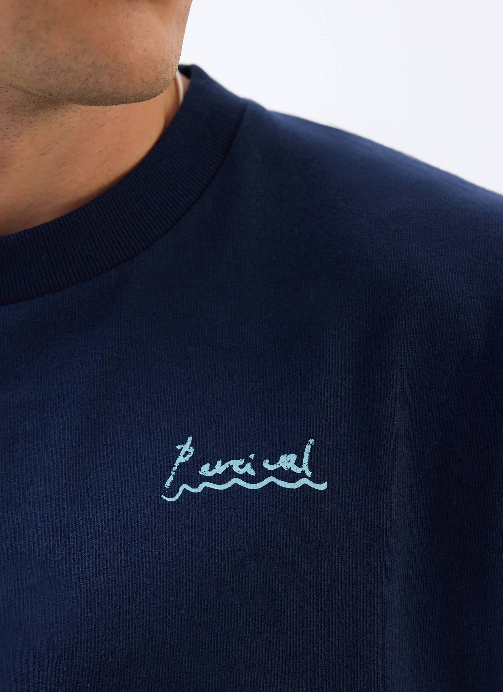 Amor Oversized T Shirt | Organic Cotton | Navy