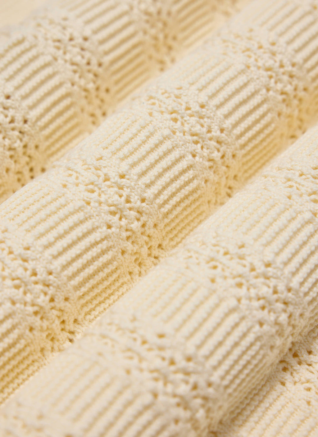 Addendum Knitted Polo Shirt | Cotton | Ecru Cream