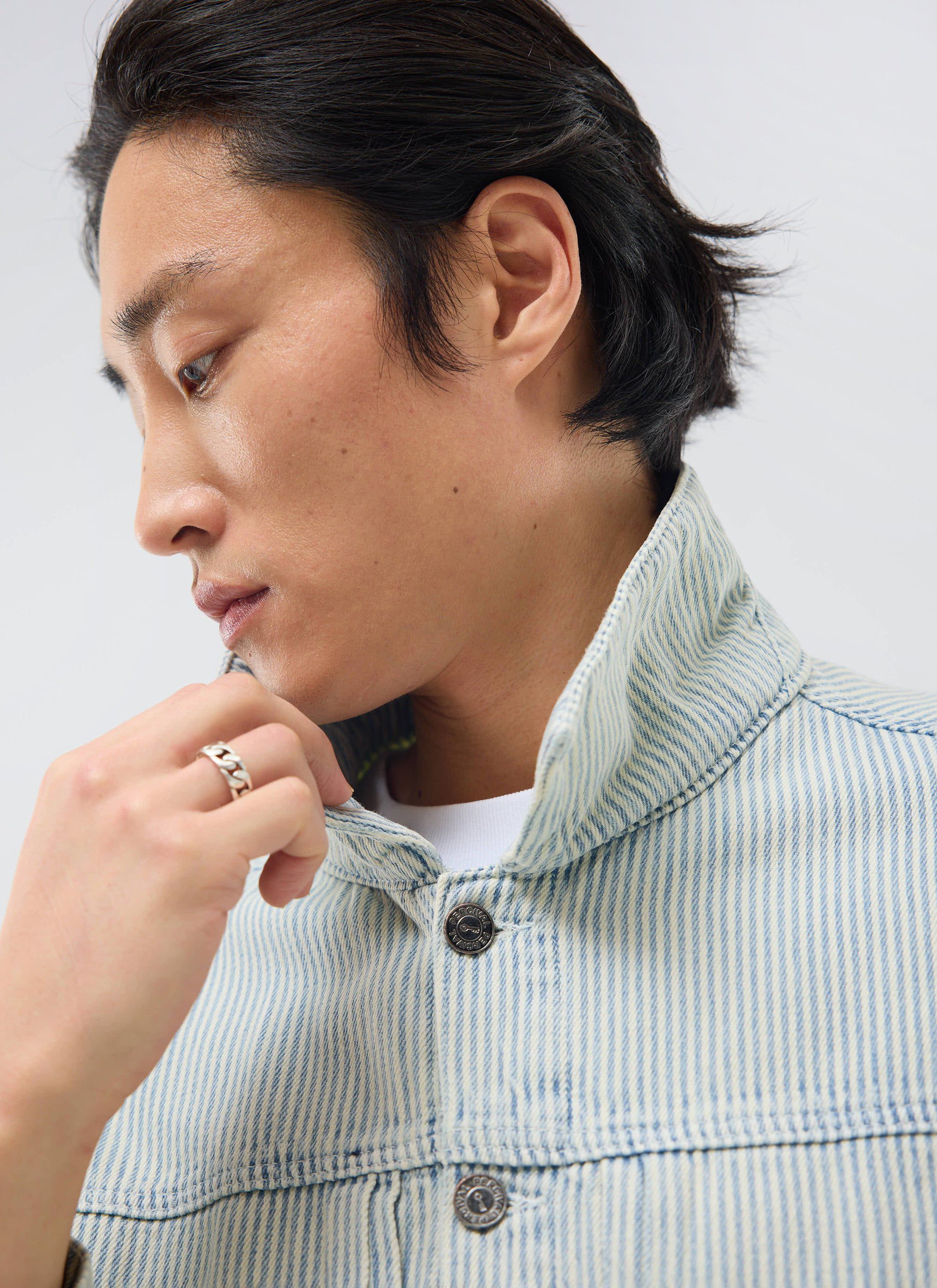 Bormio Jacket | Cotton | Hickory Stripe