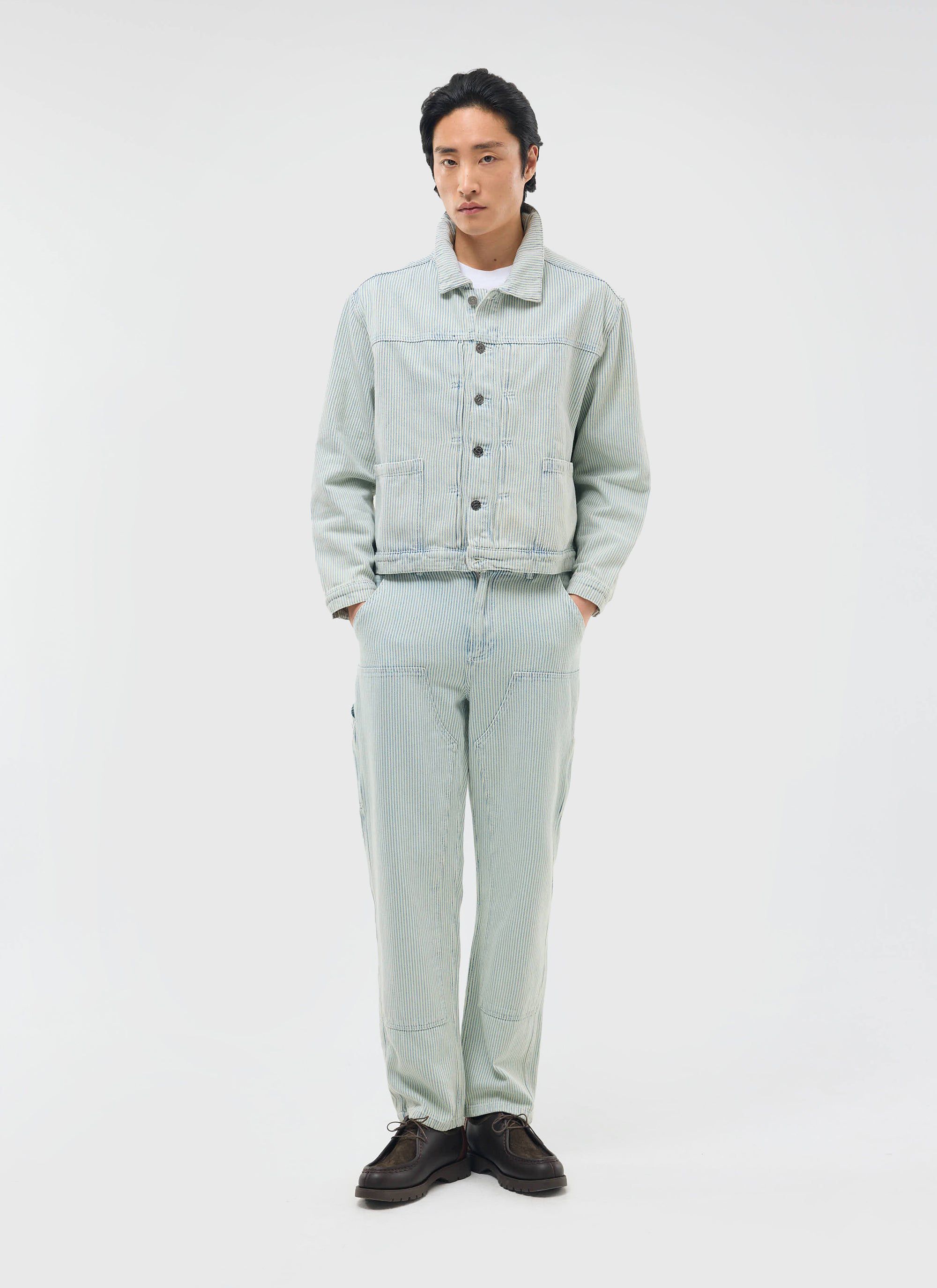 Bormio Jacket | Cotton | Hickory Stripe