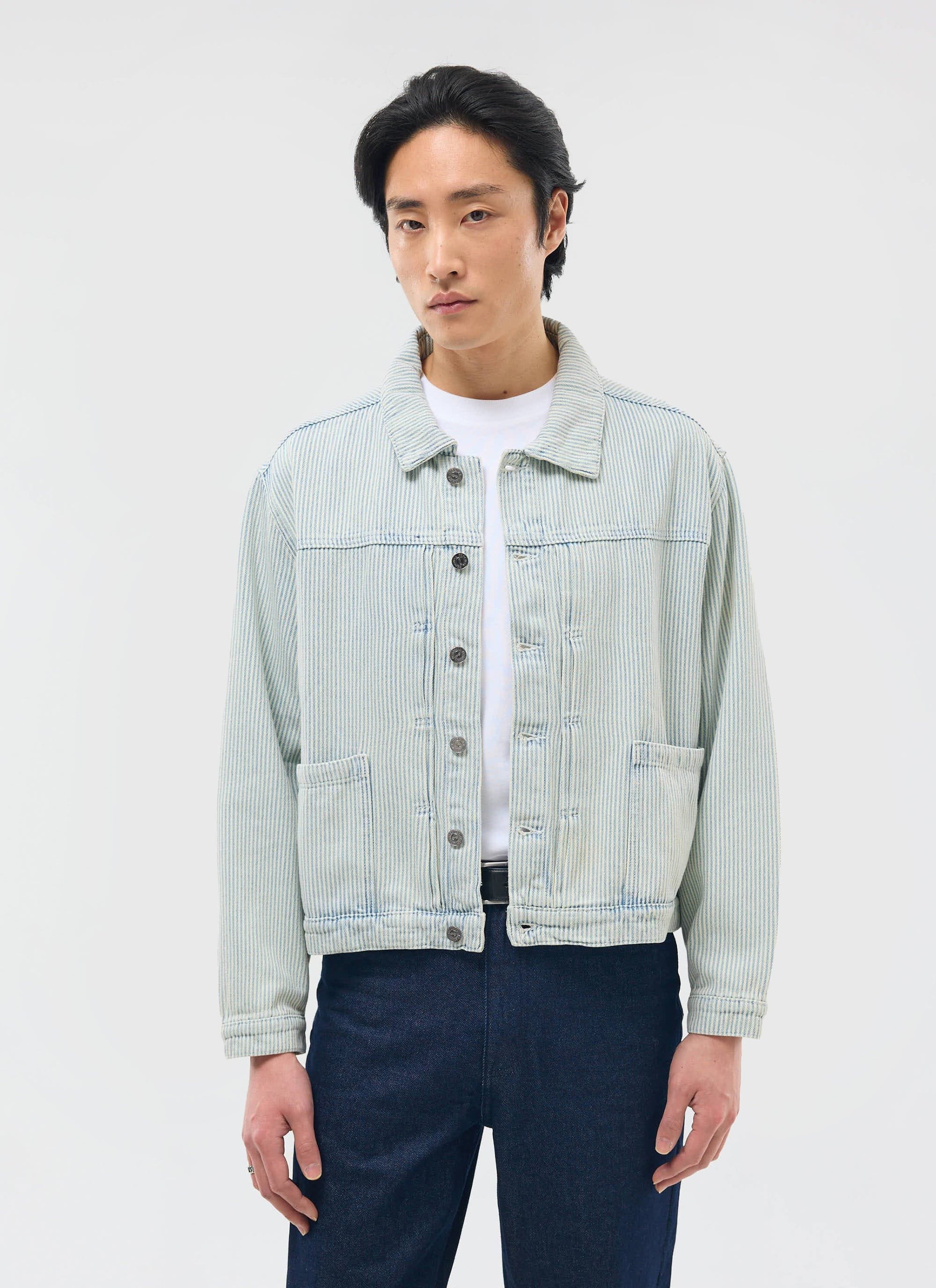 Bormio Jacket | Cotton | Hickory Stripe