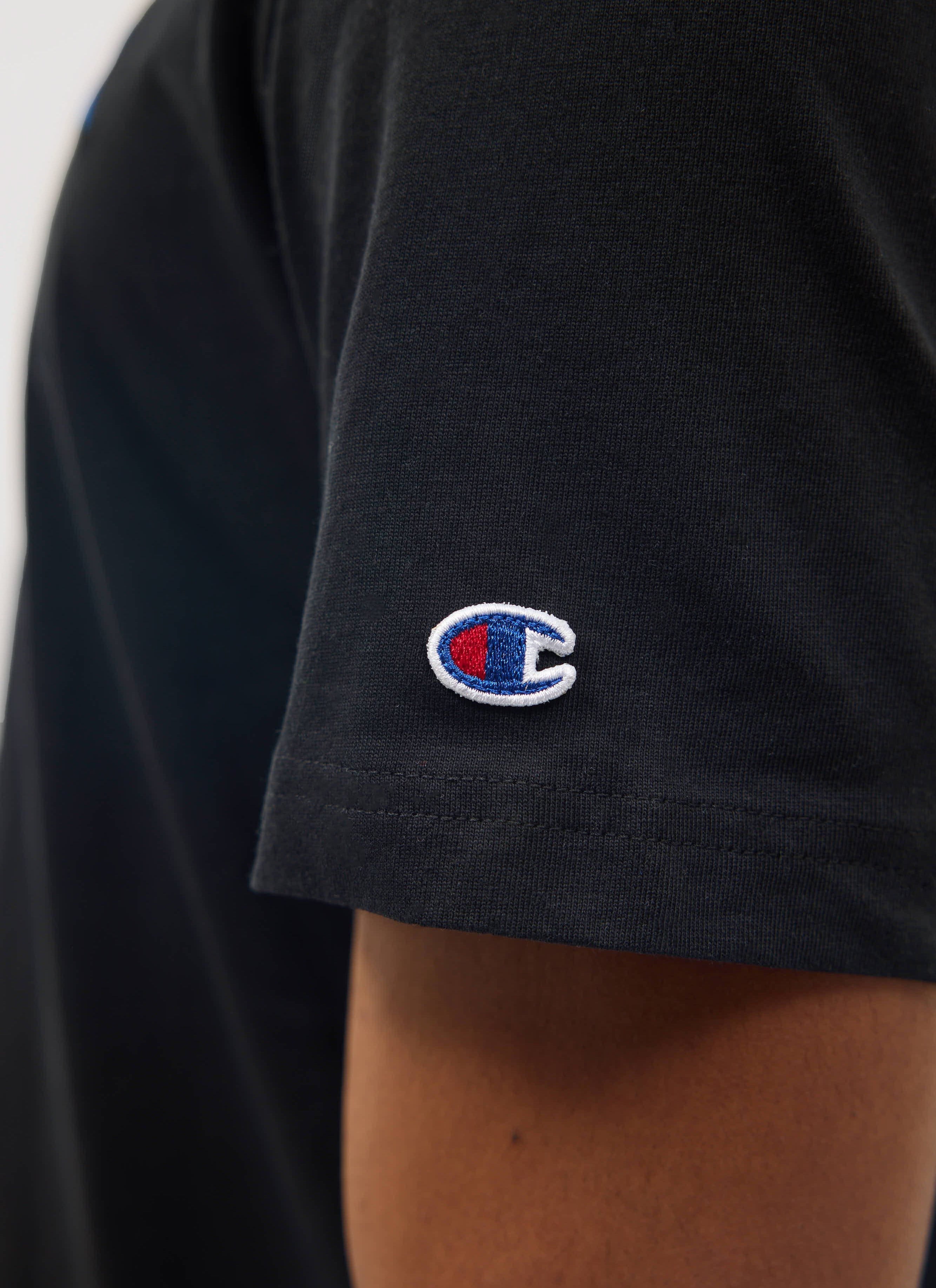 Bear Mascot Regular Fit T Shirt | Percival and Champion | Black
