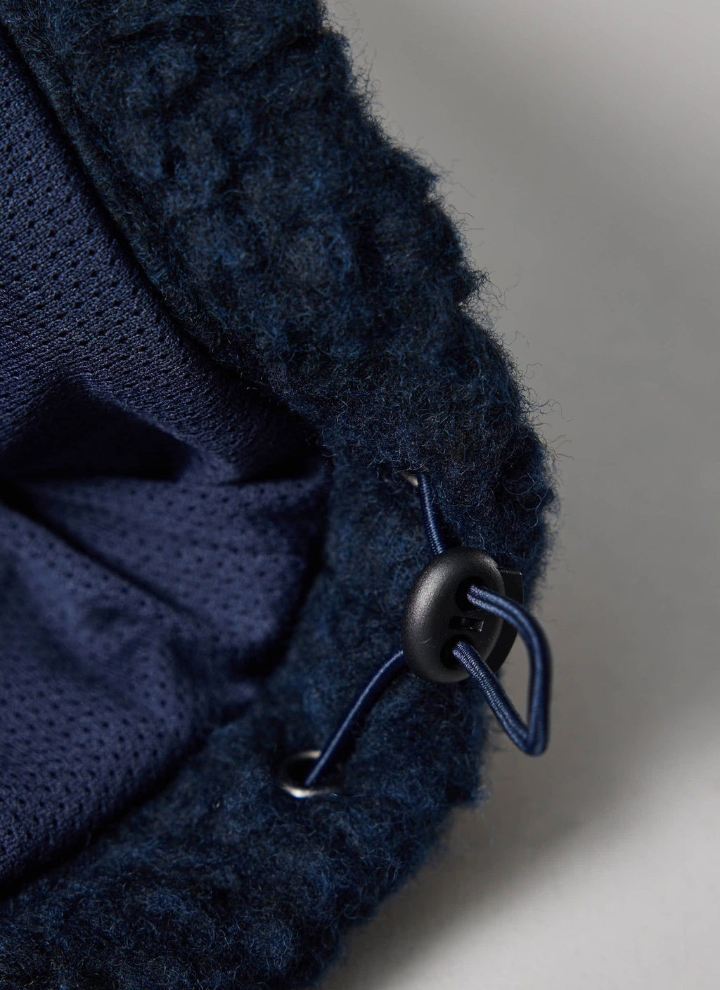 Men's Wool Fleece Jacket | Navy