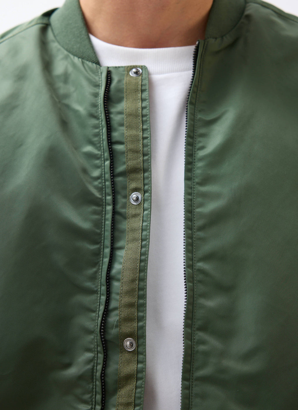 Men's Green Bomber Jacket | Forest