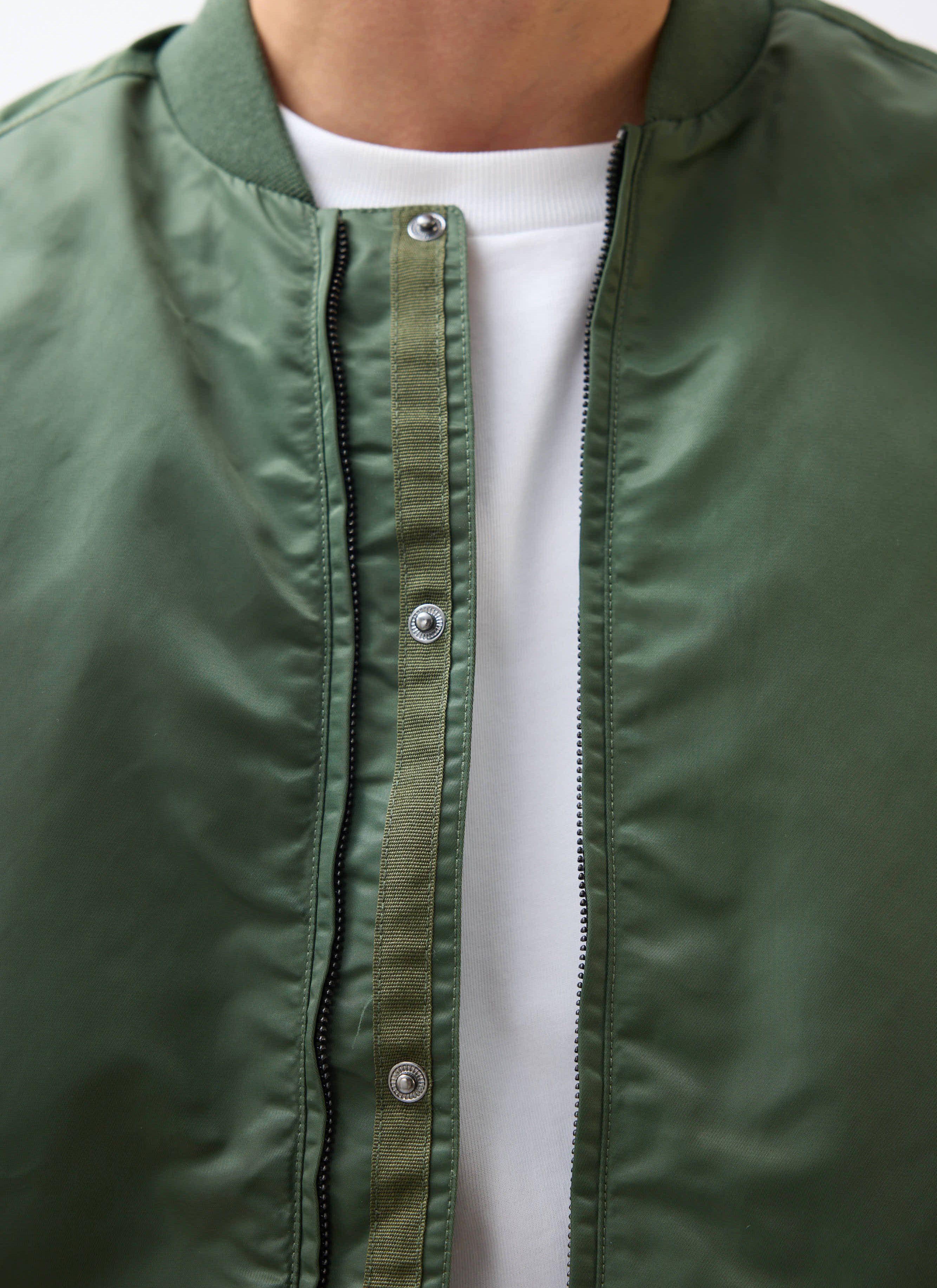 Men's Green Bomber Jacket | Forest