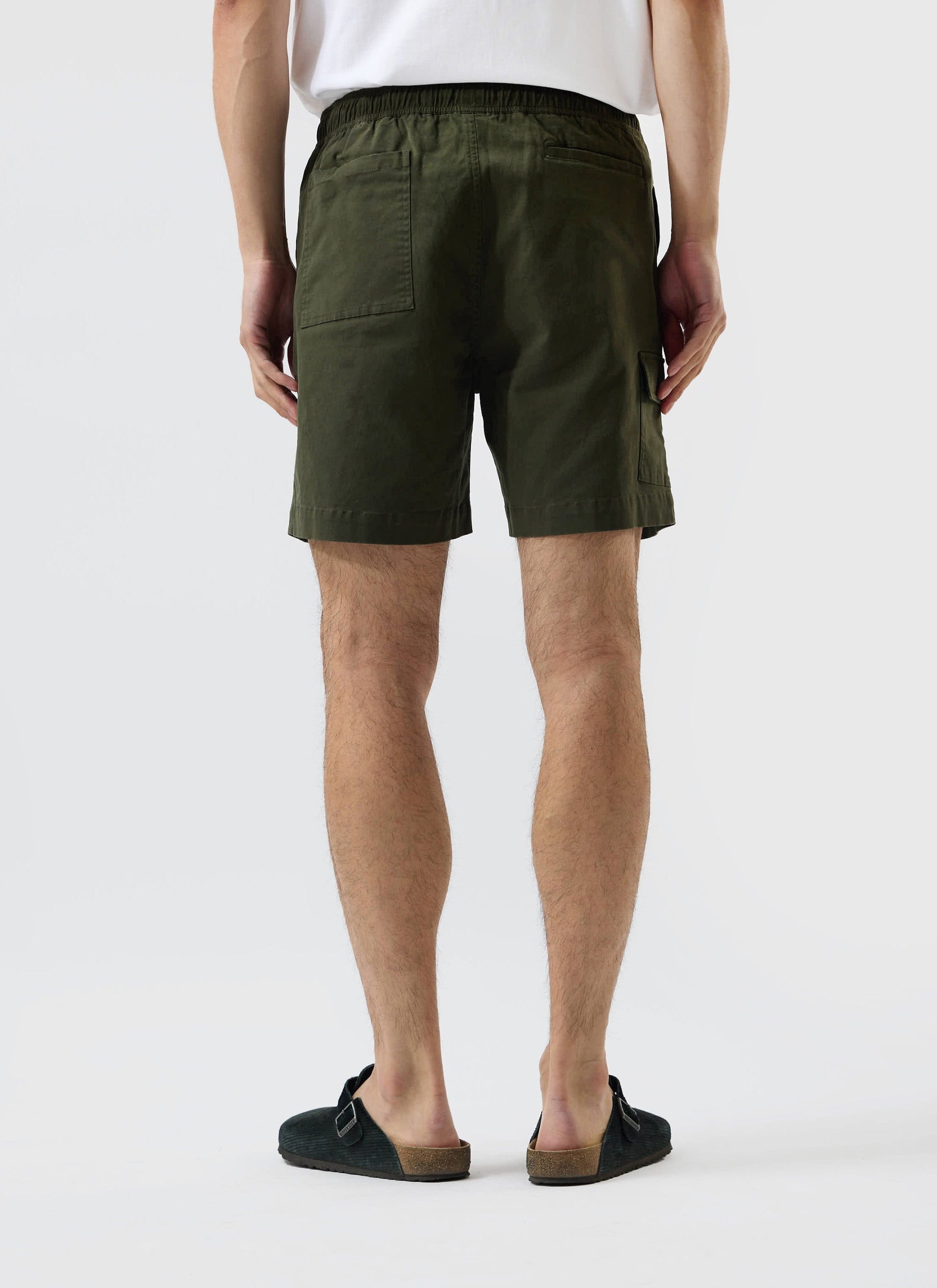 Cargo Shorts | Cotton | Forest