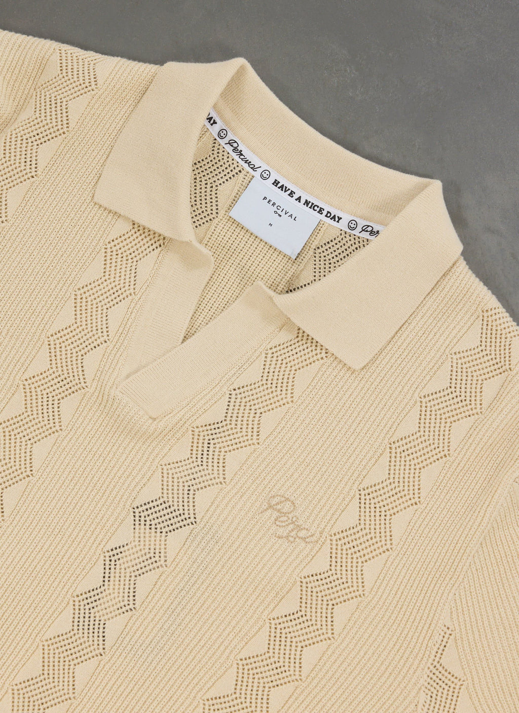 Casa Martini Knitted Polo | Genoa | Ecru